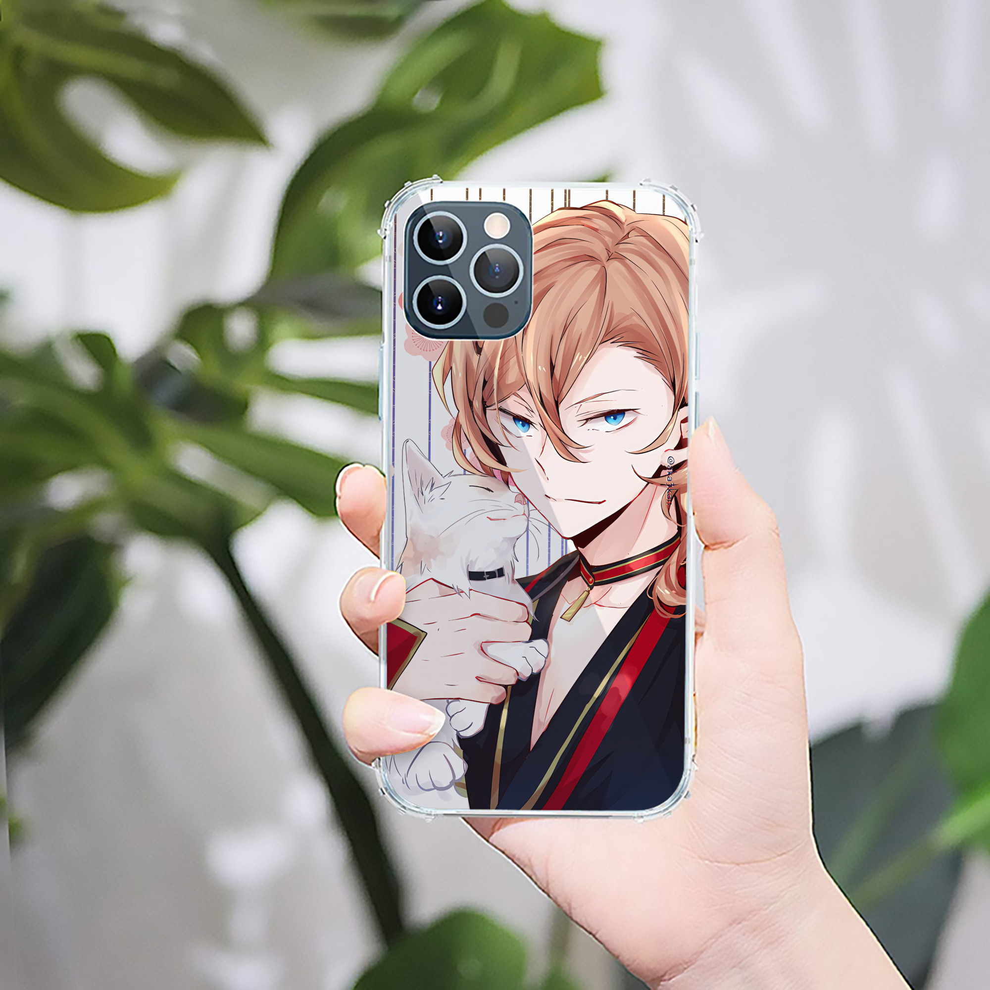（画像用） 文豪ストレイドッグス Bungo Stray Dogs 【iPhone 12シリーズ対応】透明スマホケース（クリアソフトケース）
